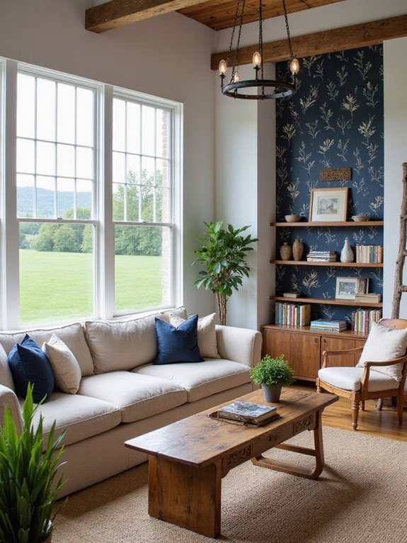 comfortable living room layout