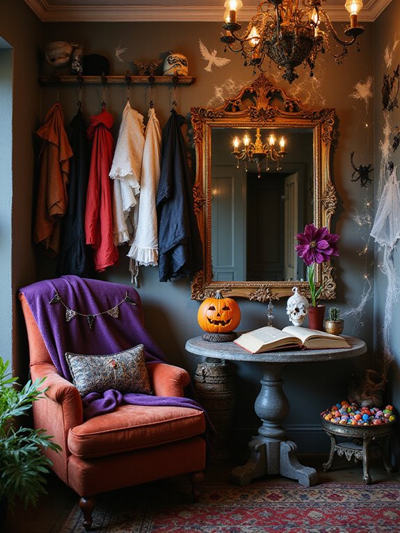 costumes as decorative elements