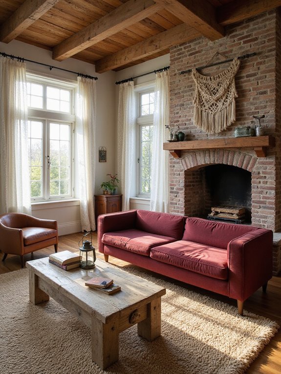 country chic cozy ambiance