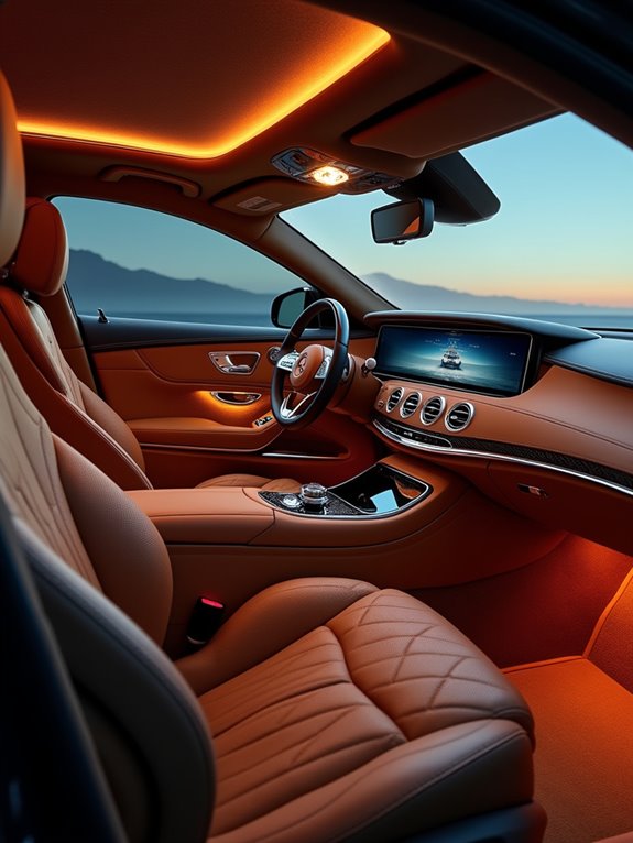 cozy ambient car lighting