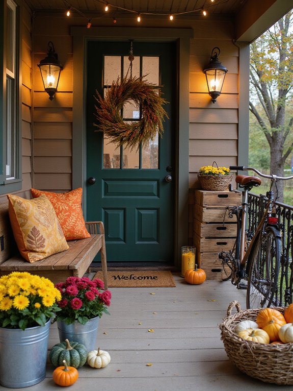 cozy autumn ambiance indoors