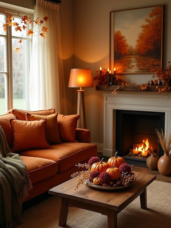 cozy autumn color palette
