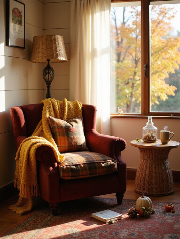 cozy autumn seating arrangements