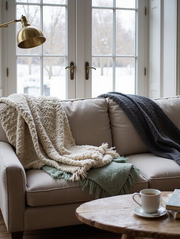 cozy blanket layering ideas