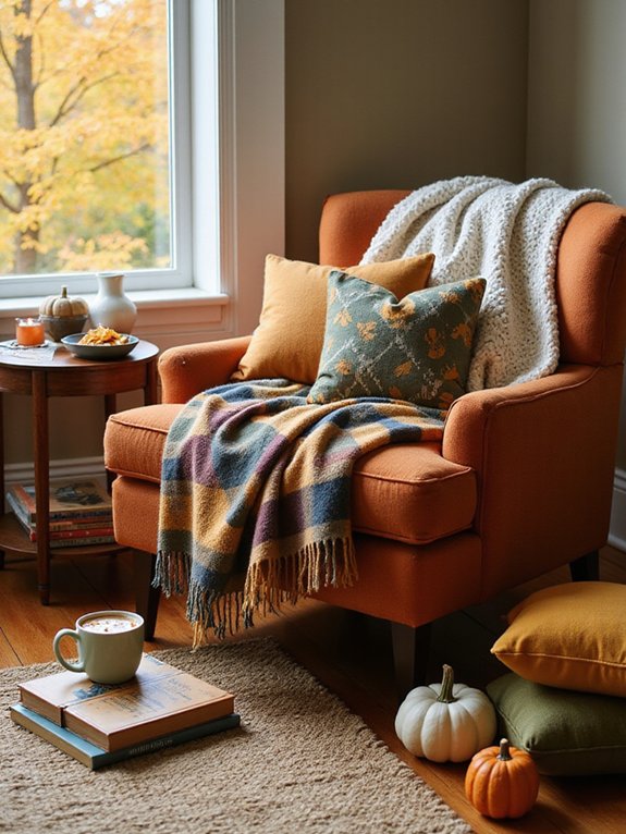 cozy blankets create comfort