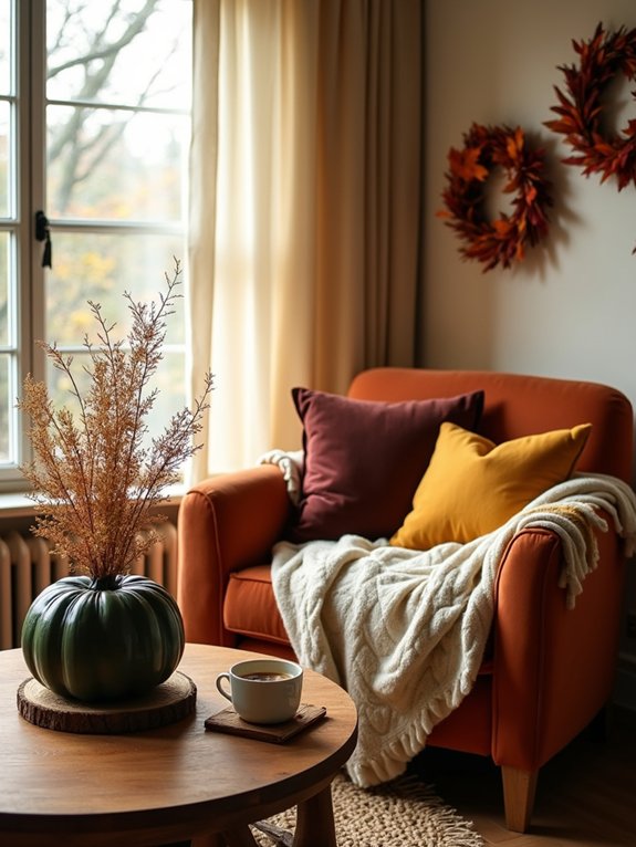 cozy blankets create warmth