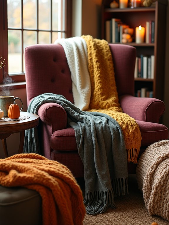 cozy blankets for fall