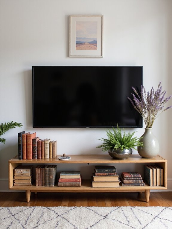 cozy book arrangement ideas