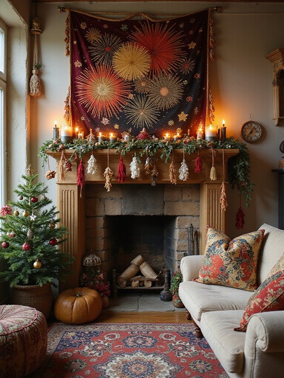 cozy fabric decorations enhancement