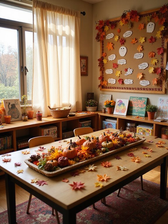 cozy fall classroom transition
