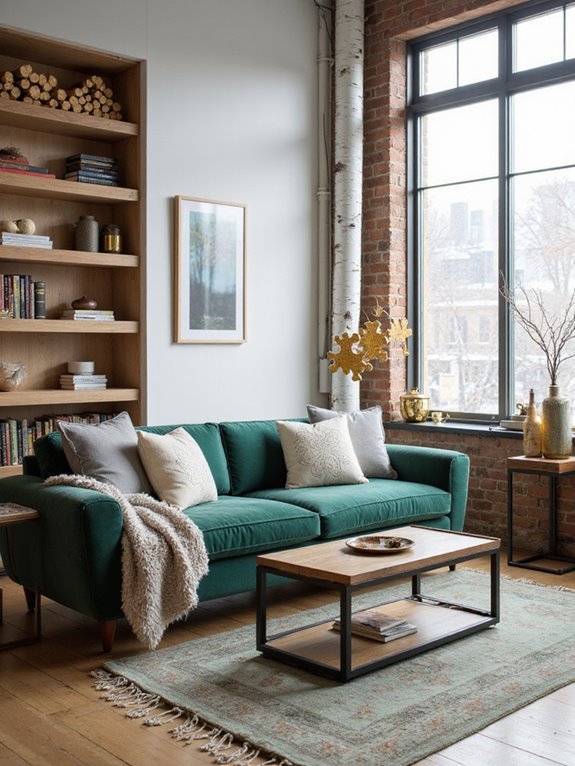 cozy faux fur accents