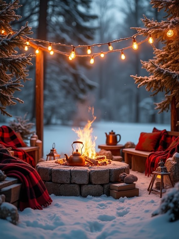 cozy fire pit gatherings