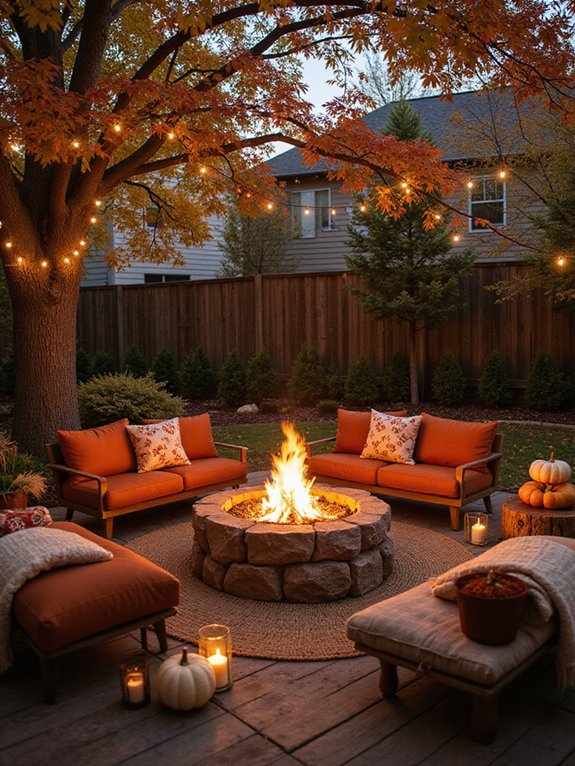 cozy fire pit gatherings