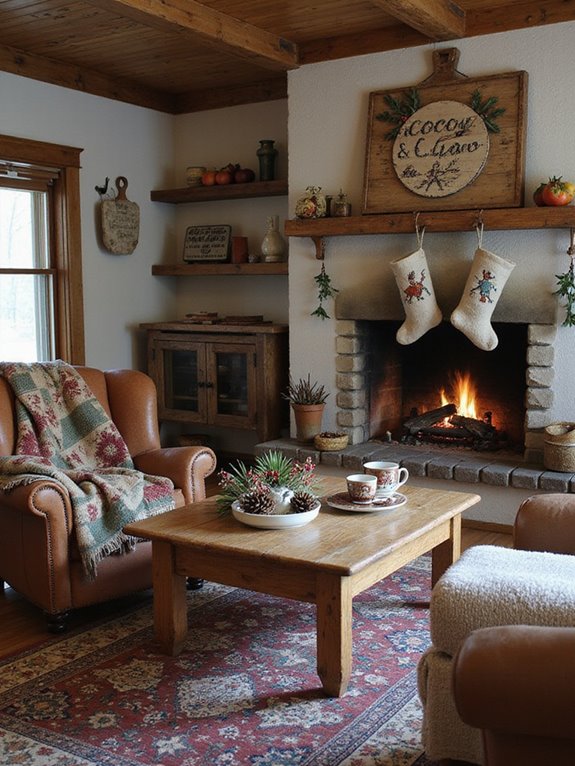 cozy handmade winter textiles