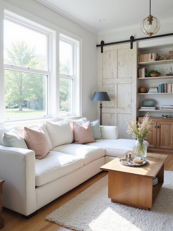 cozy living room makeover