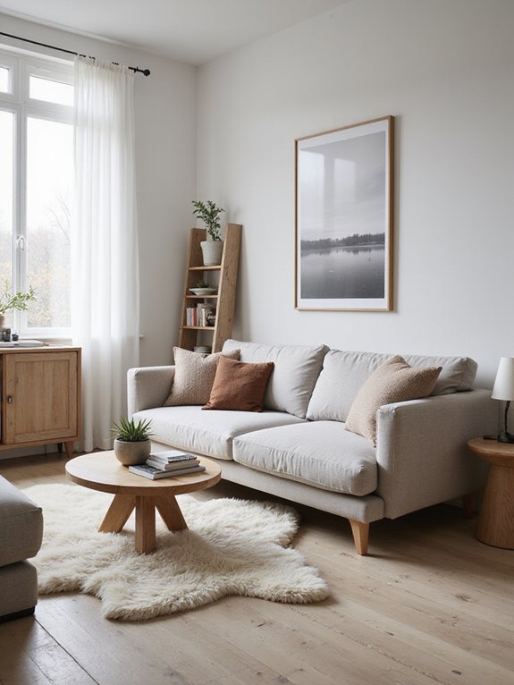 cozy minimalistic scandinavian design