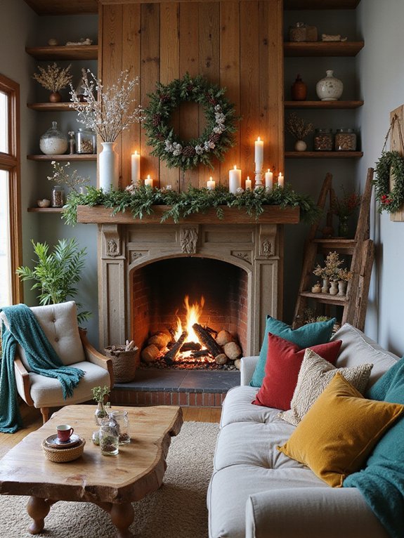 cozy natural elements decor