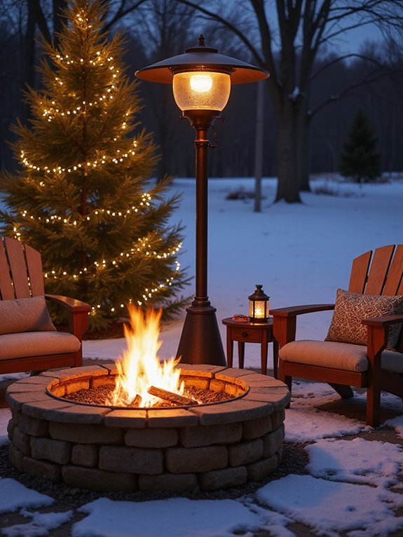 cozy outdoor winter gatherings