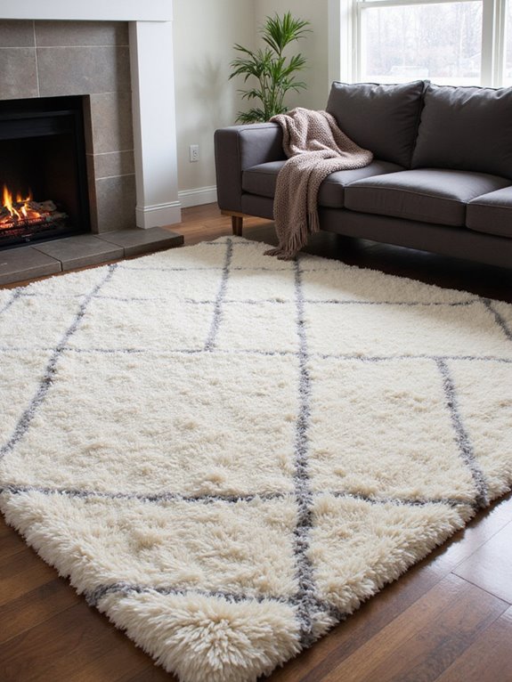 cozy plush area rugs