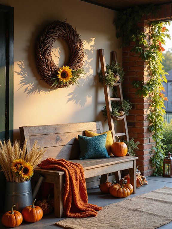 cozy rustic autumn decor