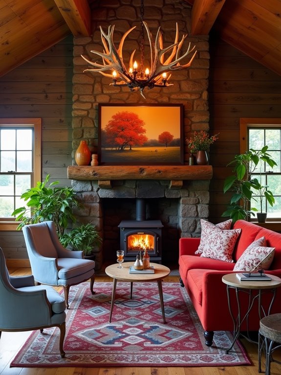 cozy rustic country charm