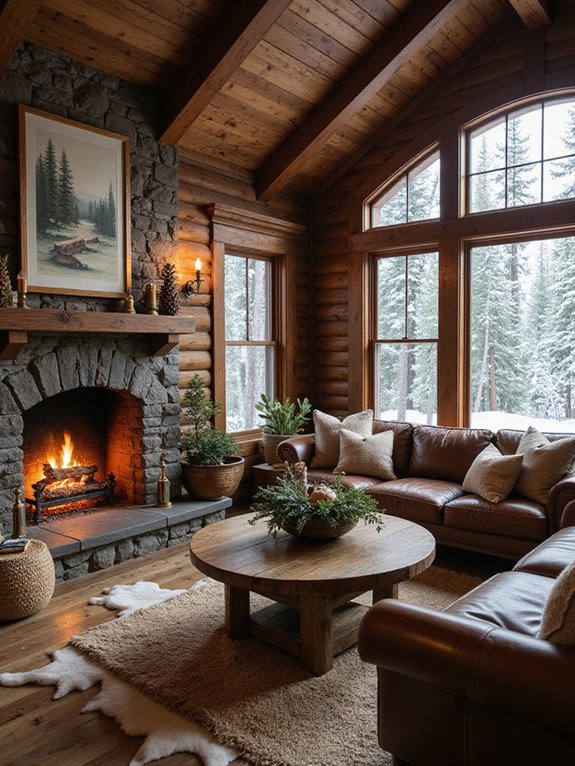 cozy rustic winter decor