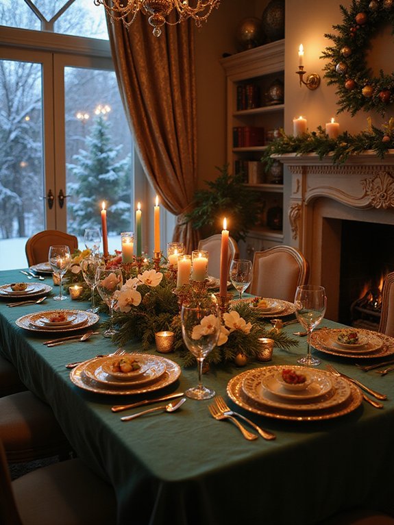 cozy scented candle atmosphere