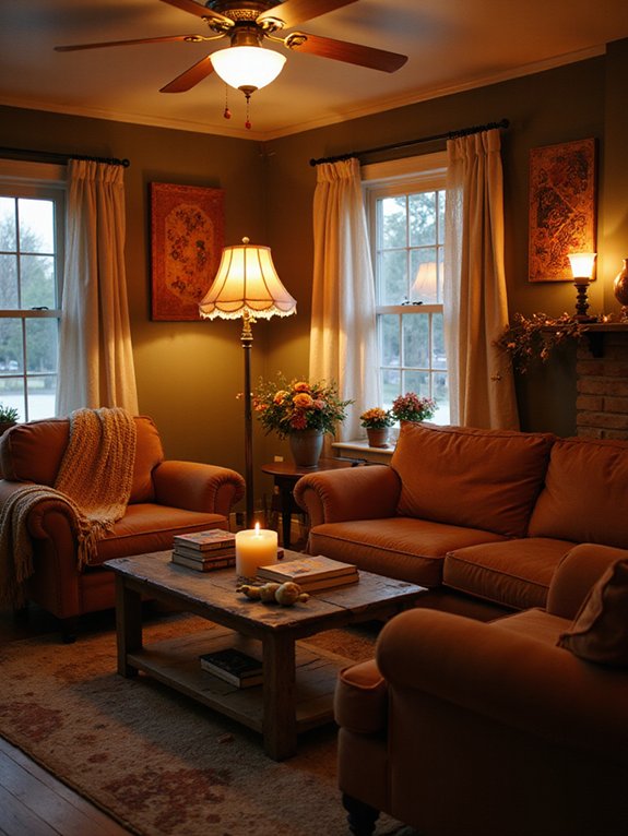 cozy soft lighting ambiance