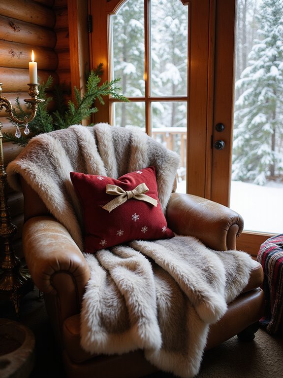 cozy stylish faux fur