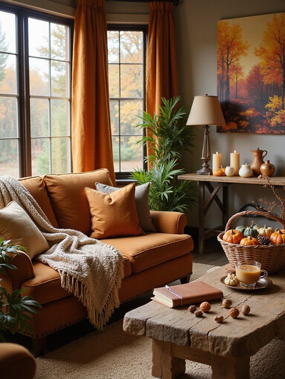 cozy textures for autumn
