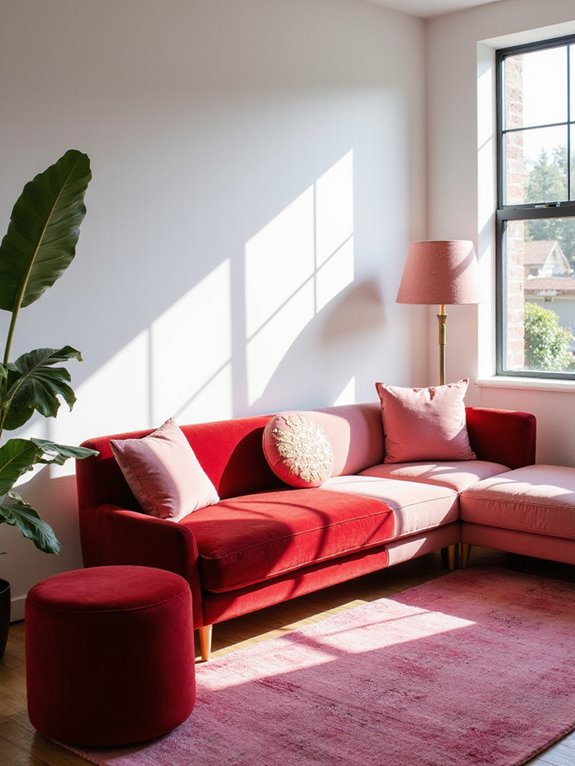 cozy vibrant velvet pillows