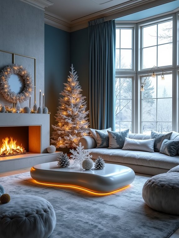 cozy winter plush textures