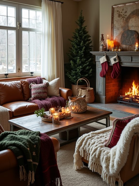 cozy winter throw blankets