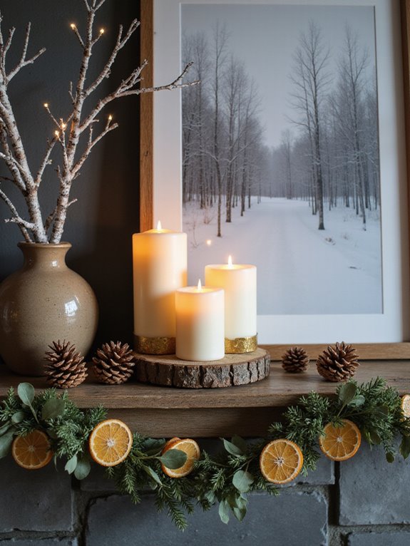 cozy winter vibe decorations