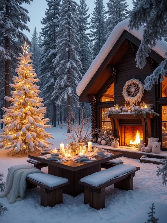 cozy winter wonderland decor