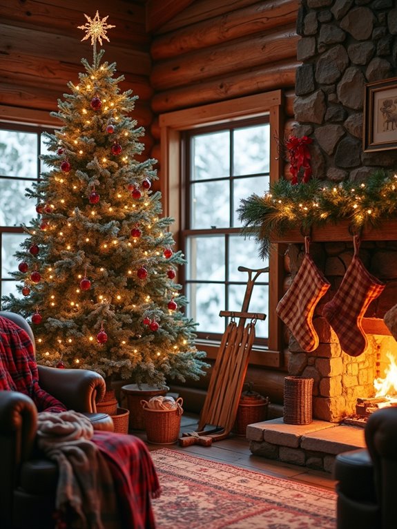 craft rustic wooden ornaments