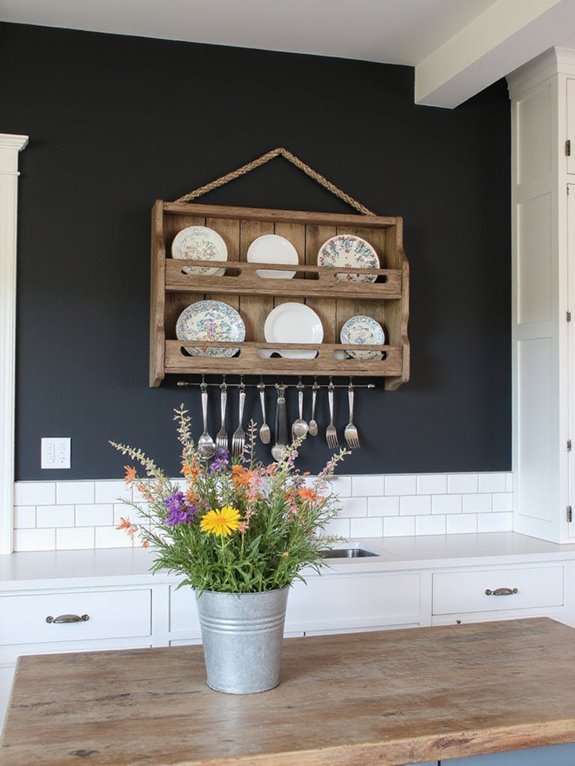 creative black chalkboard walls
