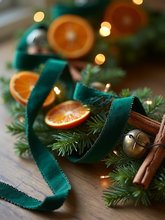 creative christmas ribbon decor