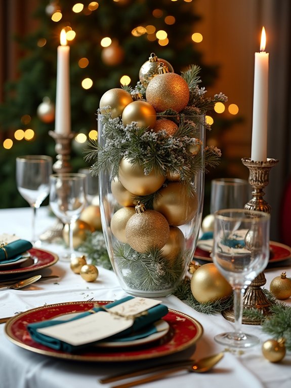 creative colorful centerpiece design