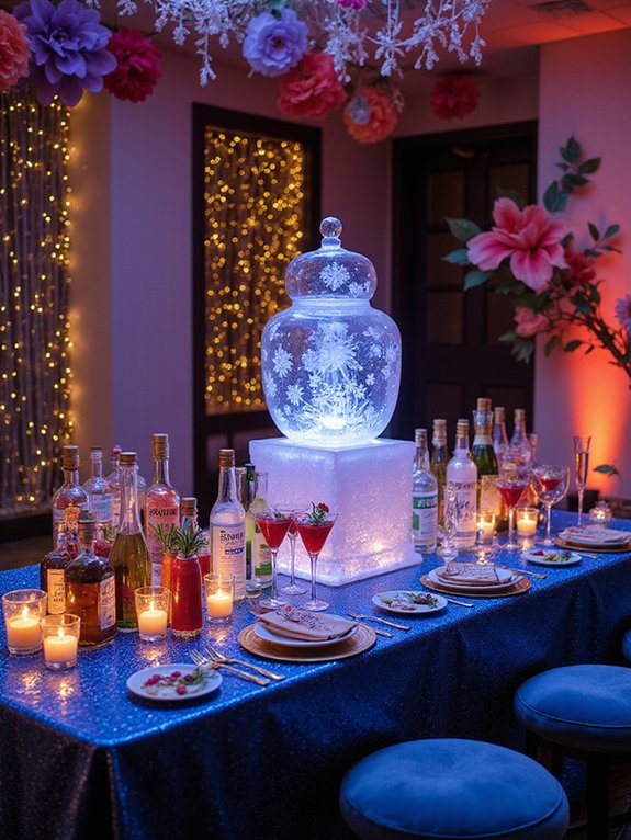 creative drink stations fun