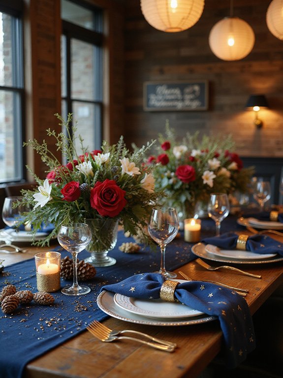 creative festive table settings