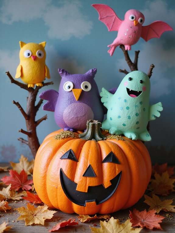 creative halloween paper mache