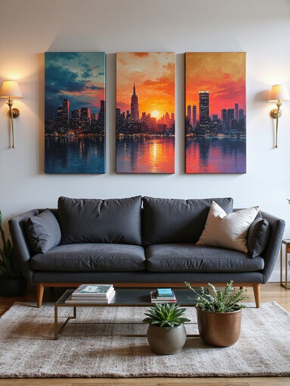 creative multi panel arrangements