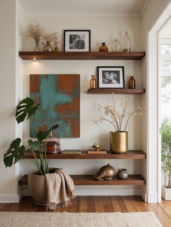 creative shelf styling ideas