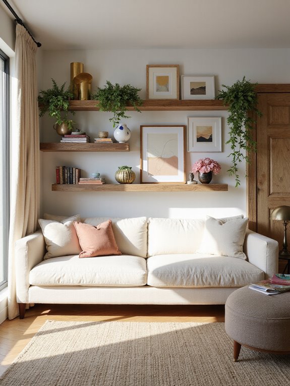 creative shelf styling ideas