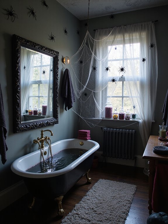 creepy cobwebs and spiders