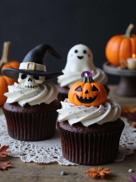 creepy halloween cupcake decorations
