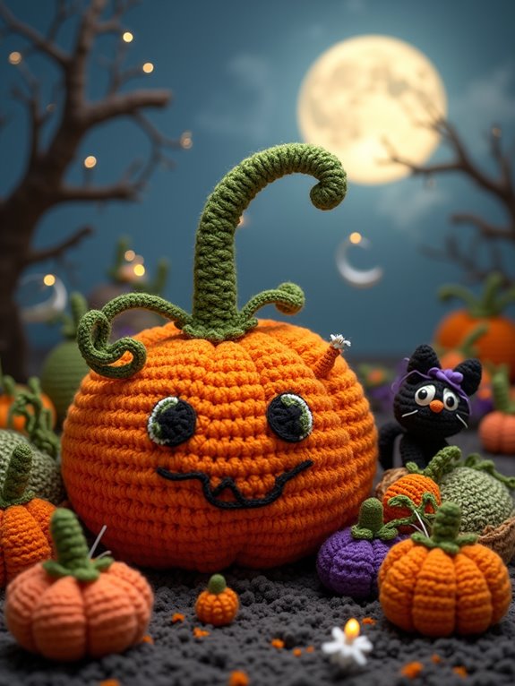 crochet pumpkins for halloween