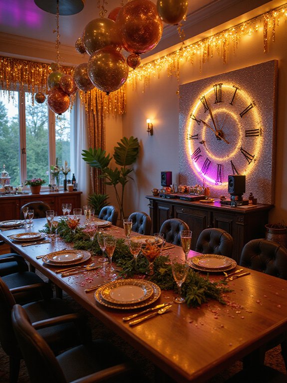 curate uplifting party playlist