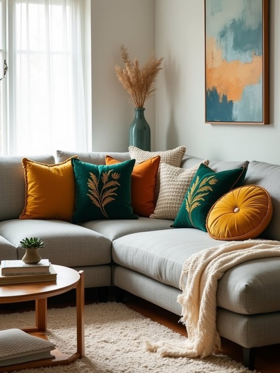 cushions enhance couch aesthetics